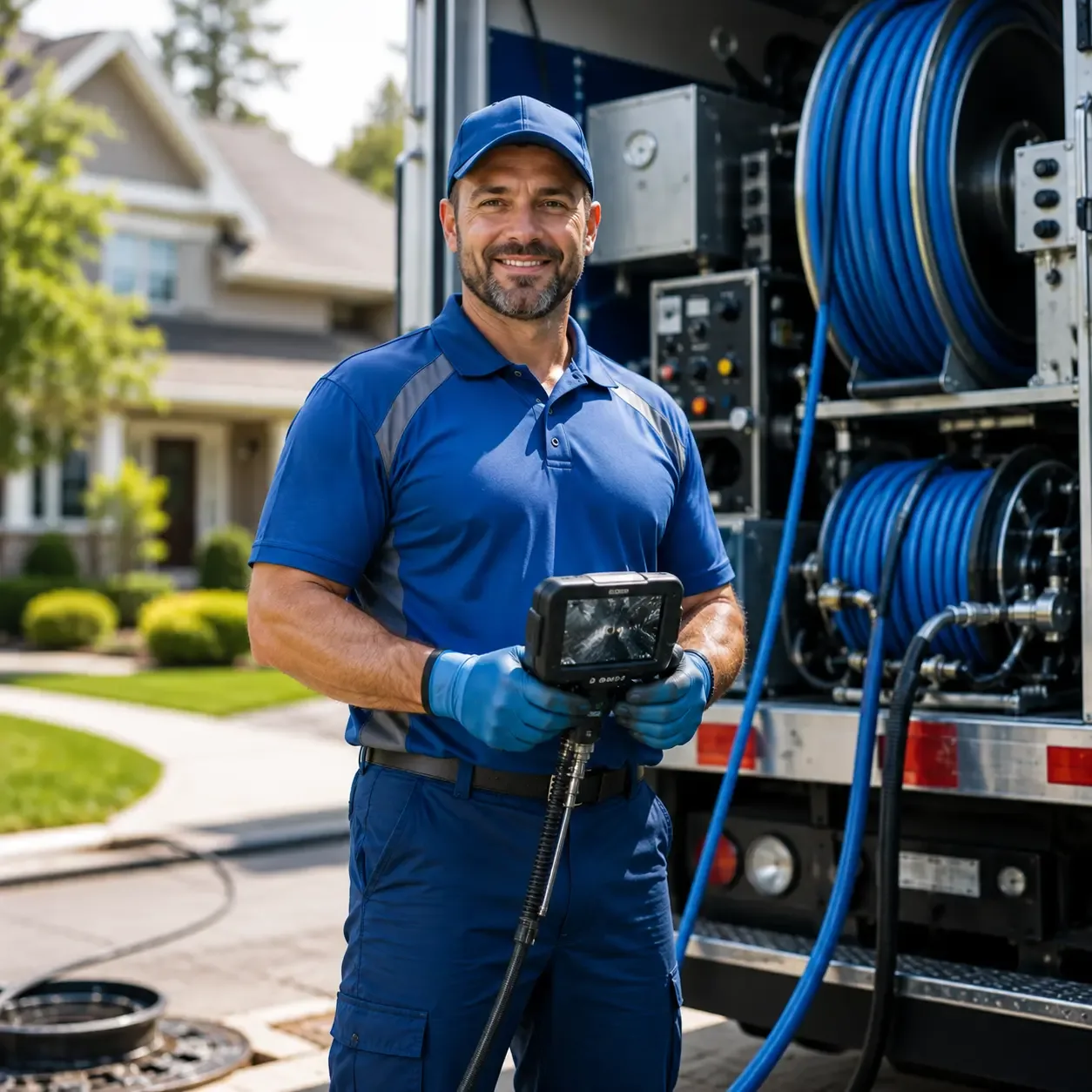 Local outdoor drain cleaning specialists in Richards, TX